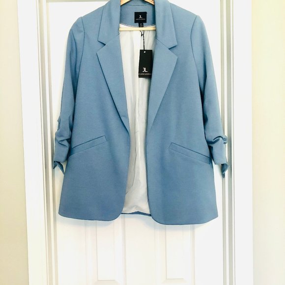 Jules & Leopold Jackets & Blazers - Jules & Leopold Women Open Blazer Blue Small NWT